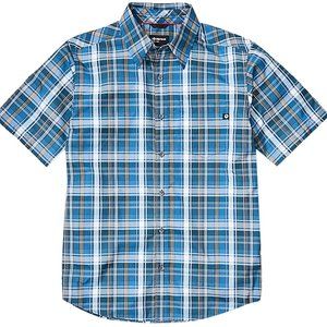 NWT Marmot Lykken Plaid Short-Sleeve Performance Woven Shirt - Varsity Blue